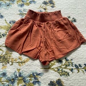 Forever 21 Coral High Waist Shorts